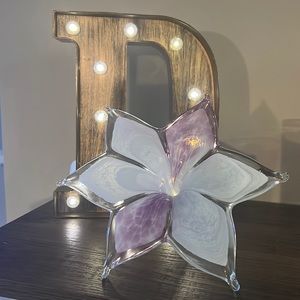 Murano Art Glass Flower 6 petals